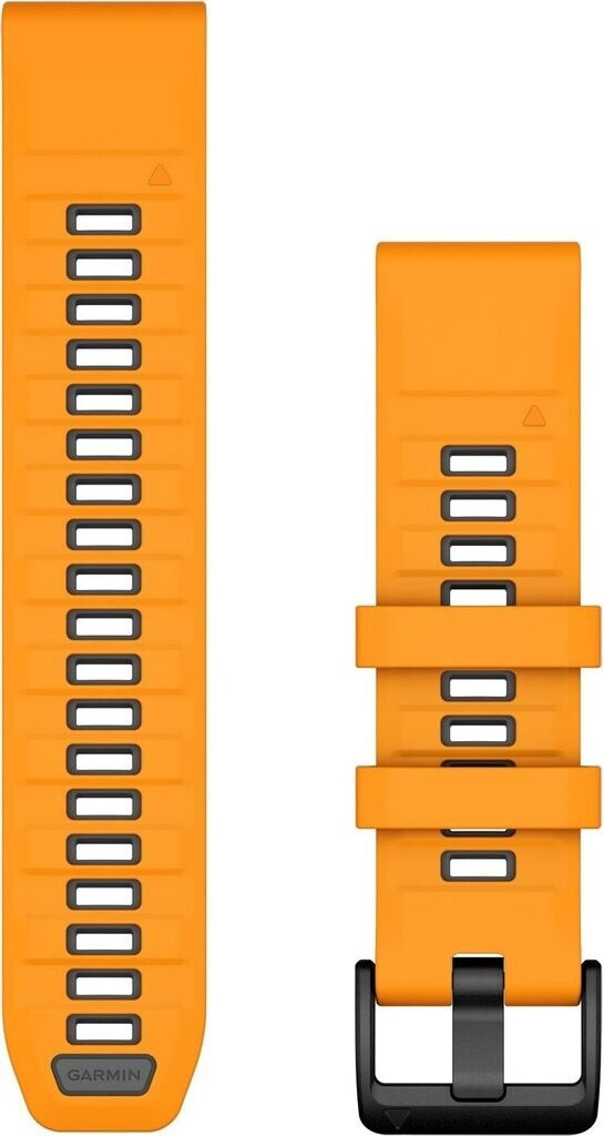 Bild von Garmin QuickFit-Armband 22 mm Silikon Spark Orange/Graphit (010-13392-01)