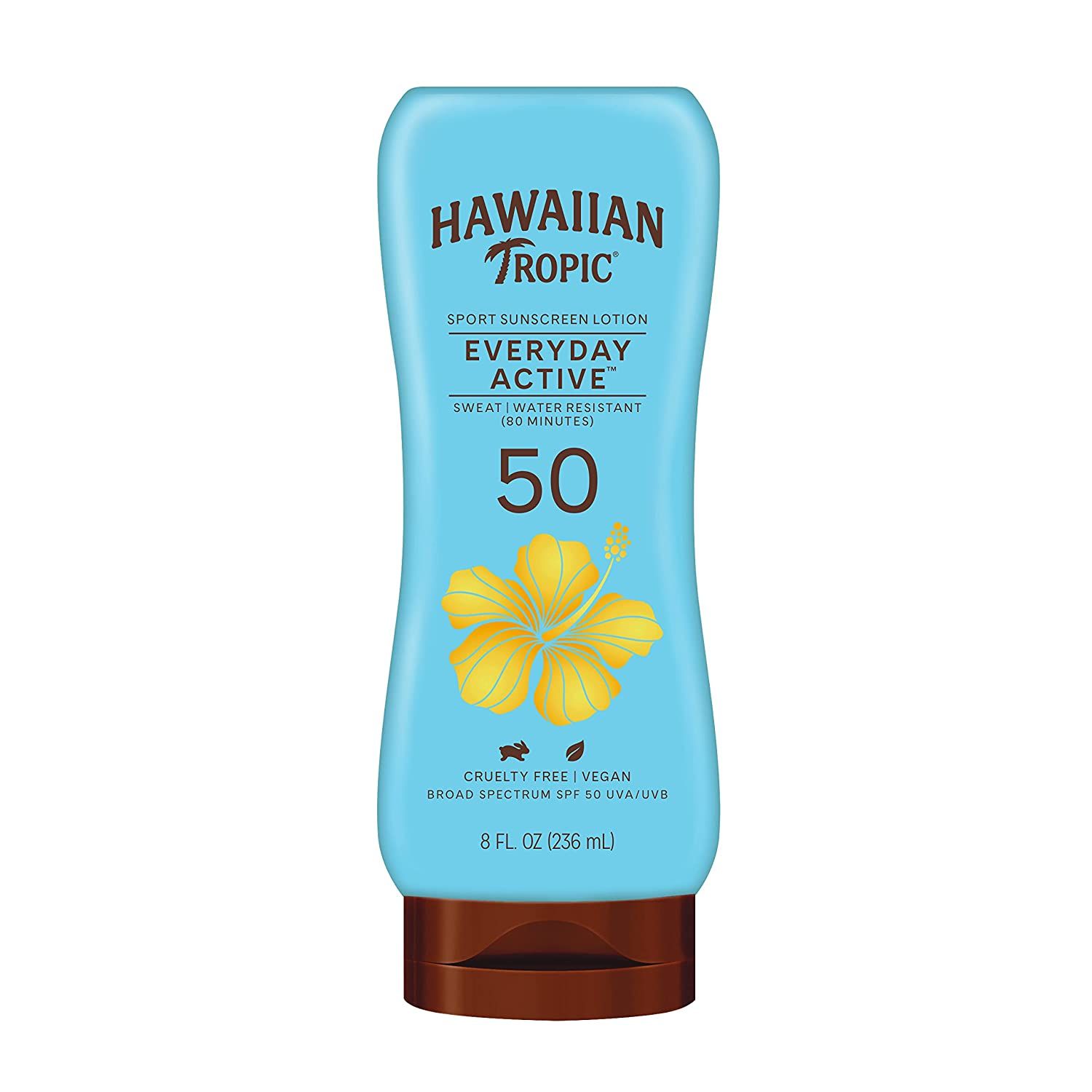 Bild von Hawaiian Tropic Insel Sport Breites Spektrum Sonnencreme SPF 50-8 Flüssigunze