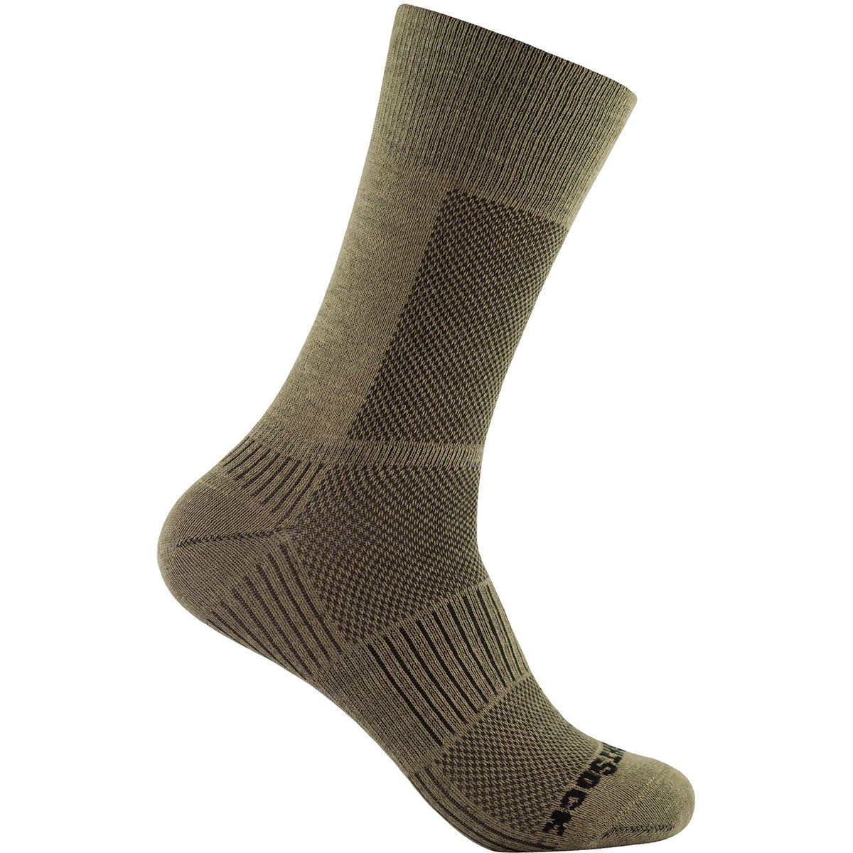 Bild von Wrightsock - Coolmesh II Crew - Wandersocken Gr L oliv