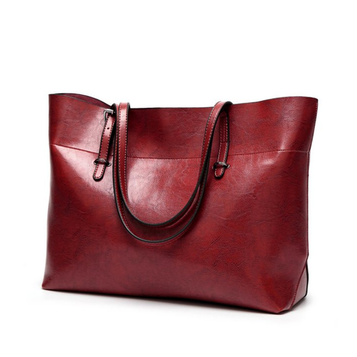 Bild von Elegante Handtasche für Damen in Bordeauxrot