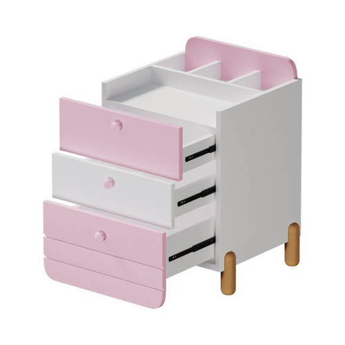 Bild von Eleganter IDEASY Nachttisch mit 3 Schubladen