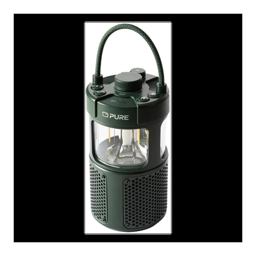 Bild von Woodland Glow, wasserdichter Outdoor-Lautsprecher mit LED-Lampe