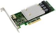 Bild von Microsemi Adaptec SmartRAID 3154-16i - Speichercontroller (RAID) - 16 Sender/Kanal - SATA 6Gb/s / SAS 12Gb/s Low Profile - 1.2 GBps - RAID 0, 1, 5, 6, 10, 50, 60, 1ADM, 10ADM - PCIe 3.0 x8 (2295000-R)