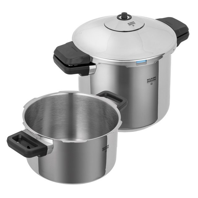 Bild von KUHN RIKON Schnellkochtopf KUHN RIKON Duromatic Inox Schnellkochtopf Set 6 & 4L/Ø 24 cm