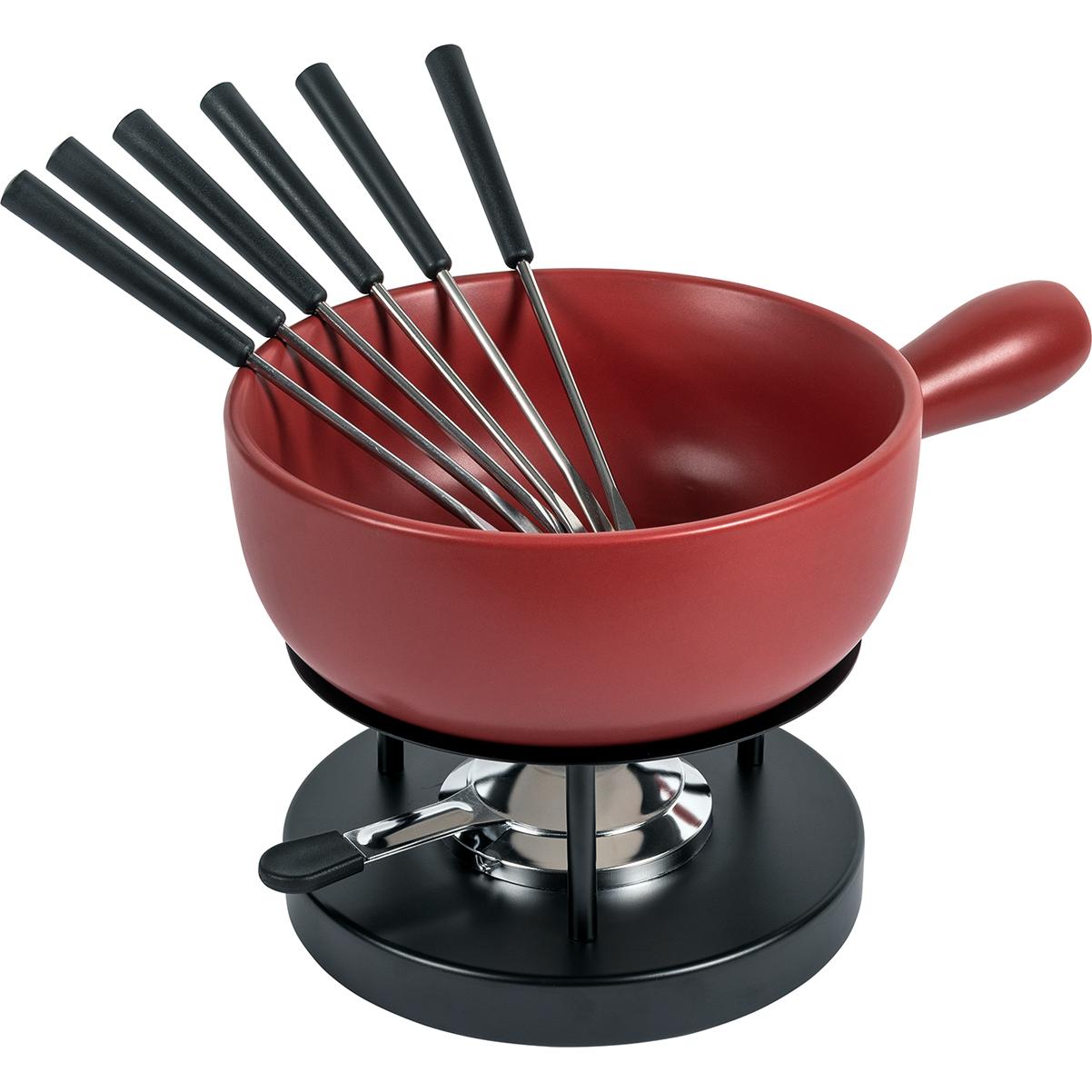 Bild von Kuhn Rikon Classic, Fondue Set, Rot