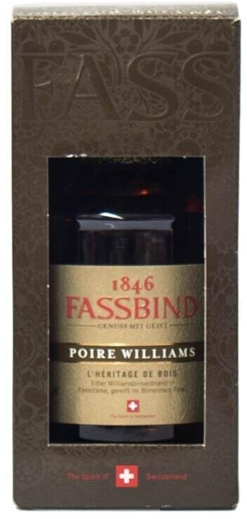 Bild von Fassbind Poire Williams L' Heritage de Bois 53,8% 0,5l