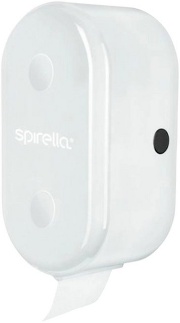 Bild von spirella Toilettenpapierhalter "CUBE", mit Ersatzrollenhalter, grün