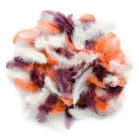 Bild von Glorex Deco-Federn braun, 10g
