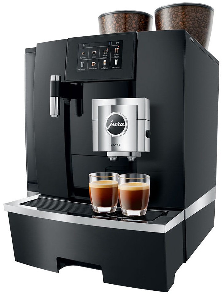 Bild von JURA GIGA X8 Aluminium Black (EB) (15566) Inkl. Vor-Ort-Montage