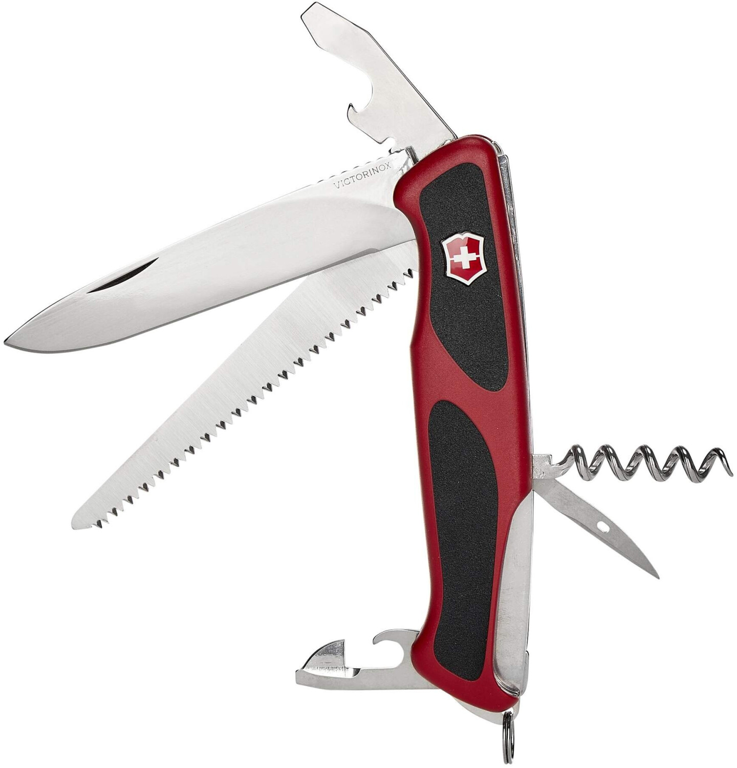 Bild von Victorinox Schweizer Taschenmesser, Ranger 55, Swiss Army Knife, Multitool, 12 Funktionen, Einhand-Feststellklinge, Dosenöffner