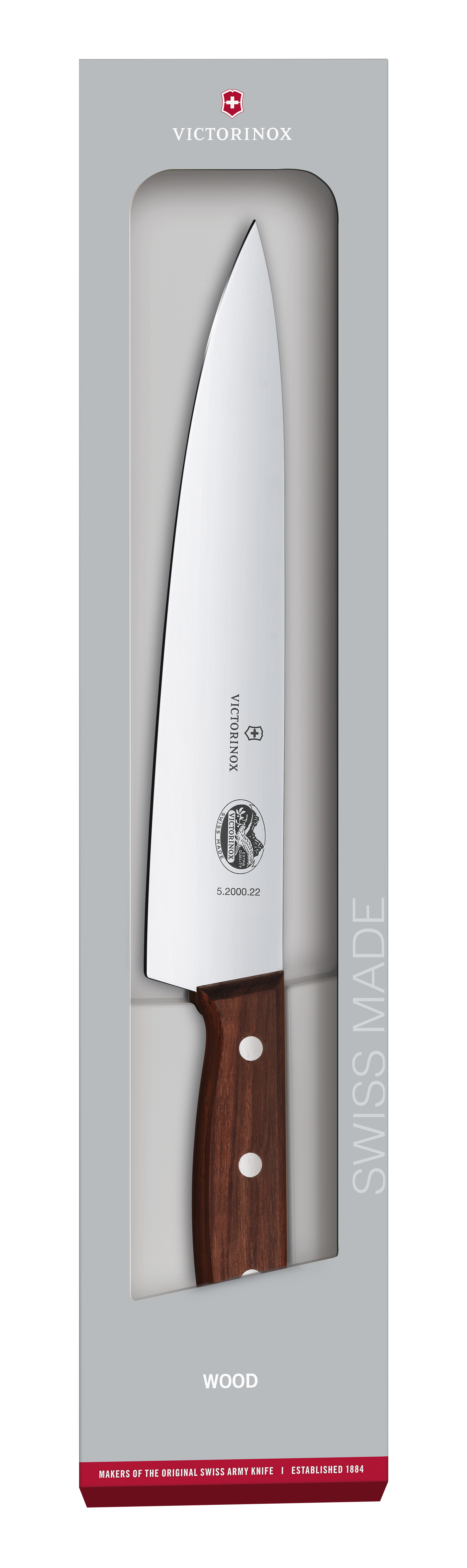 Bild von Victorinox Tranchiermesser, Ahorn modifiziert, 22 cm, Geschen