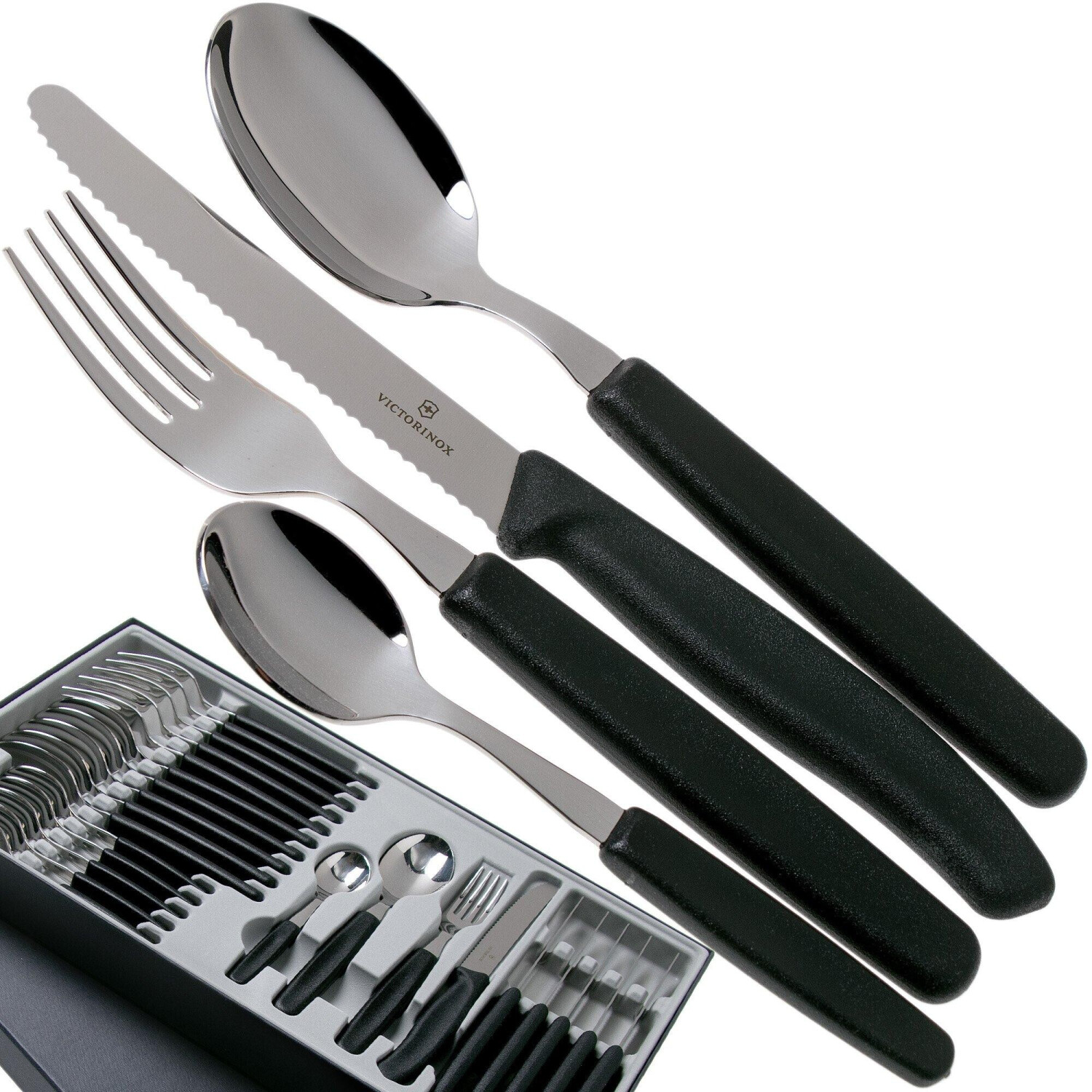 Bild von Victorinox 6.7833.24 Küchenbesteck- & Messer-Set Messerkasten/Besteck-Set 24 Stück(e) (6.7833.24)