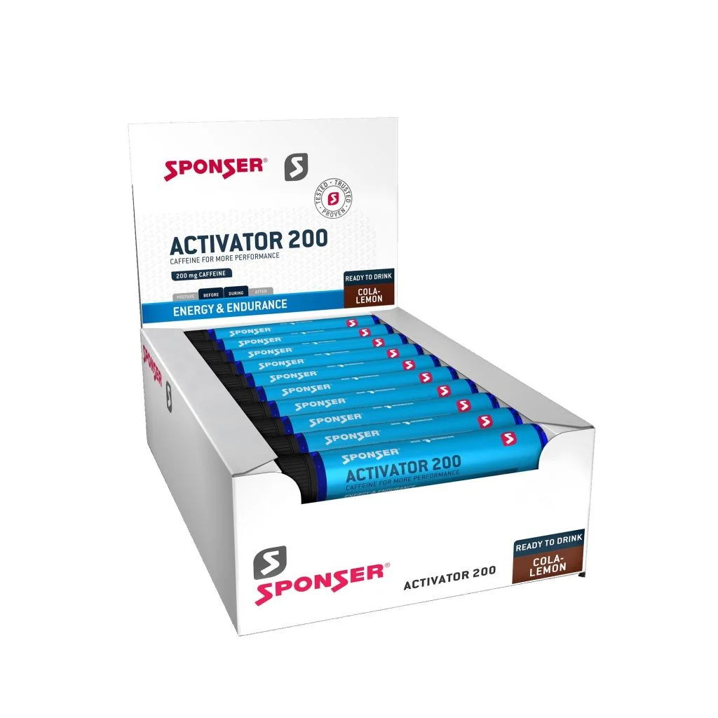 Bild von Sponser Sport Food Activator 200 Supplement Box Cola&lemon 25ml 30 Units Durchsichtig