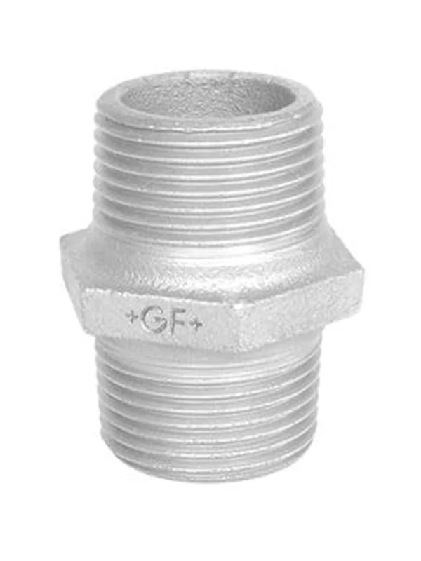 Bild von +GF+ Hexagon nipple galvanized 1/4