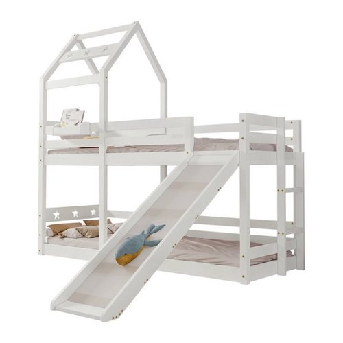 Bild von Erfreuliches Etagenbett für Kinder mit Rutsche und Leiter