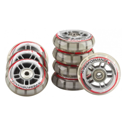 Bild von Firefly Inlineskates Rollen-Kugellagerset (84 mm, 893 transparent)