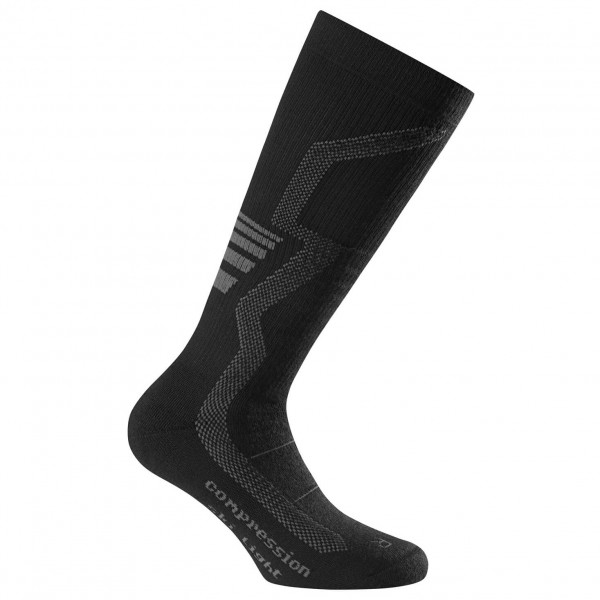 Bild von Rohner - Compression Ski Light L/R - Kompressionssocken Gr 39-41 schwarz
