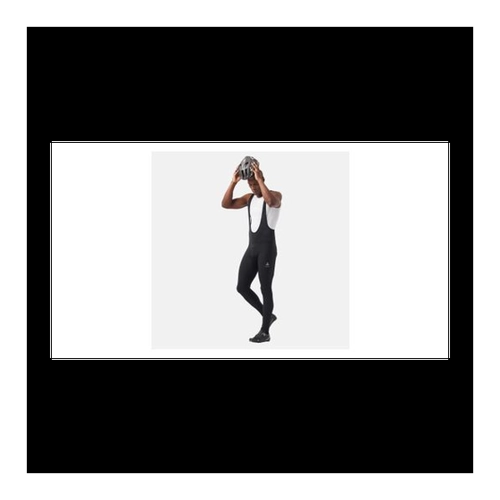 Bild von Odlo Zeroweight Ceramiwarm Lange Radhose Schwarz
