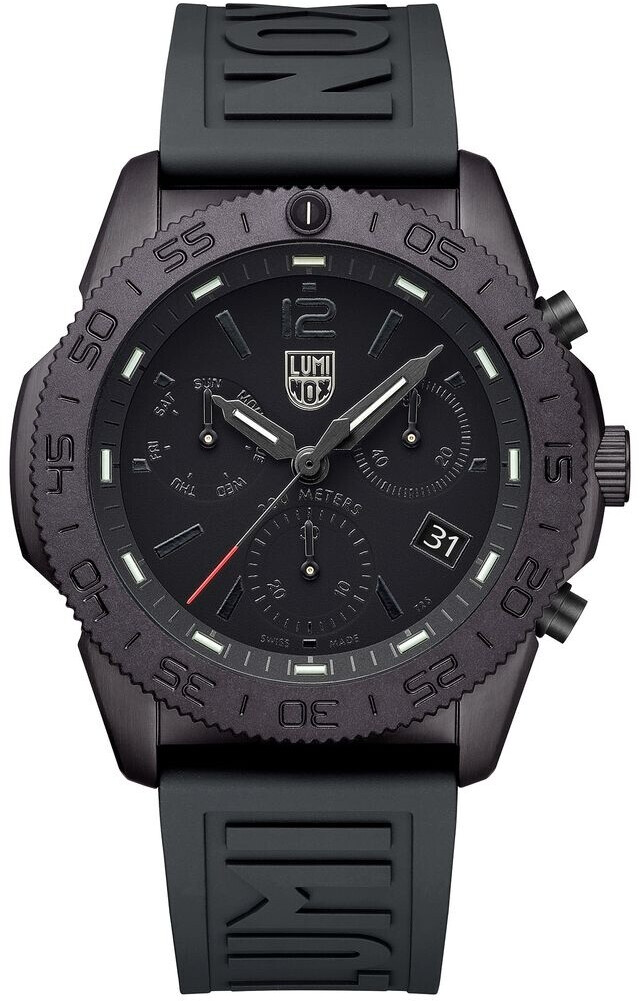 Bild von Luminox Herren Analog Schweizer Quarzwerk Uhr mit Kautschuk Armband XS.3141.BO