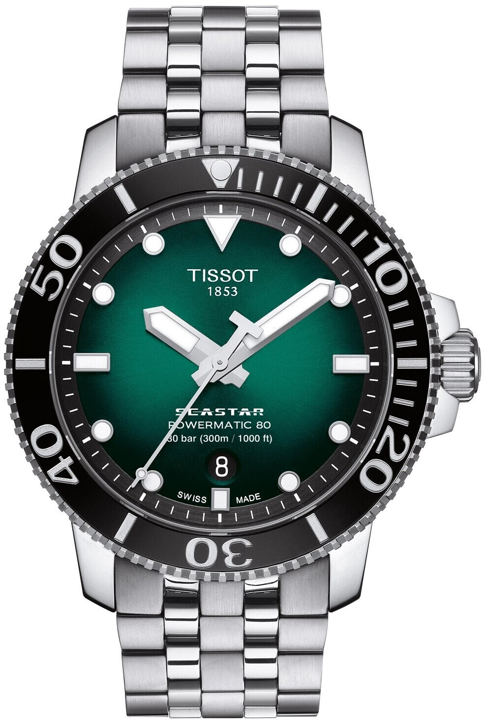 Bild von Tissot T1204071109101 Herrenuhr Seastar 1000 Powermatic-80 43mm 30ATM