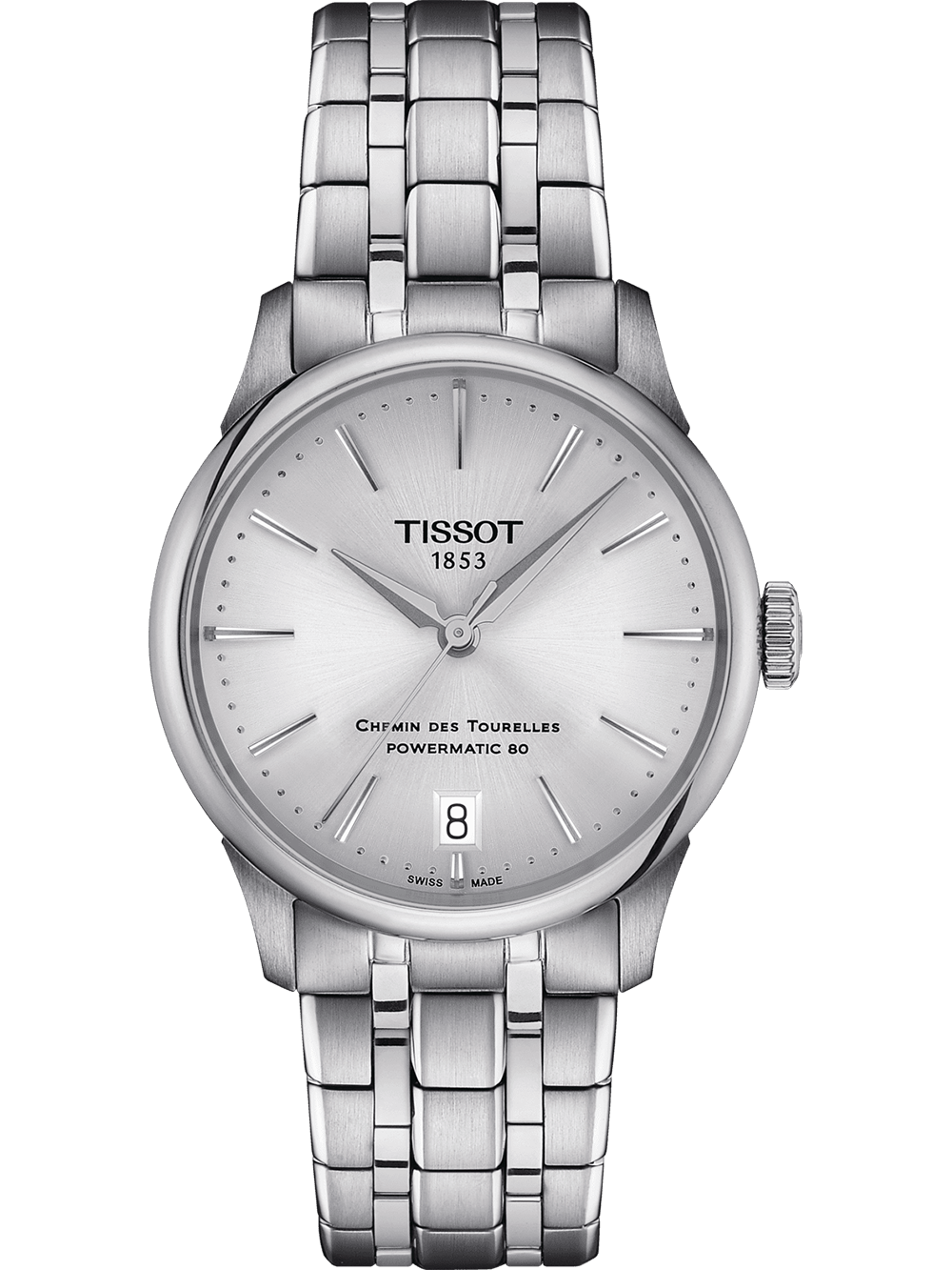 Bild von Tissot T1392071103100 Damenuhr Chemin des Tourelles Powermatic-80 34mm 5ATM