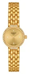 Bild von Tissot T140.009.63.026.00 Damenuhr Lovely Goldfarben mit Diamanten