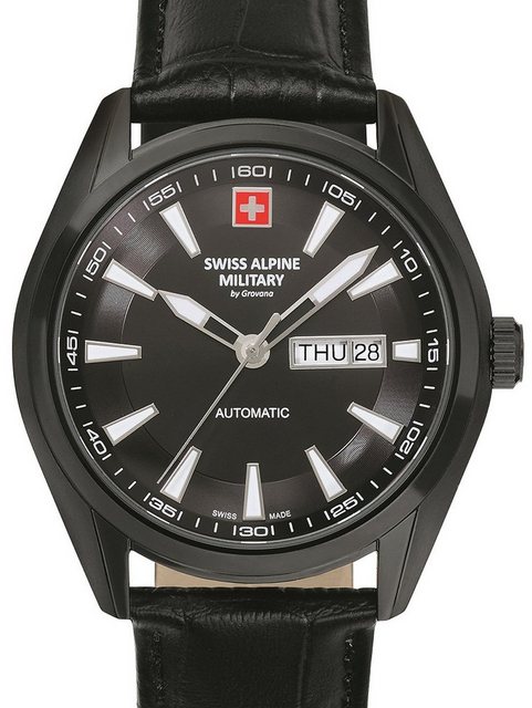 Bild von Swiss Alpine Military Automatikuhr Swiss Alpine Military 7090.2577 Automatik Herrenuhr 43mm 10ATM Swiss Alpine Military 7090.2577 Automatik Herrenuhr 43mm 10ATM