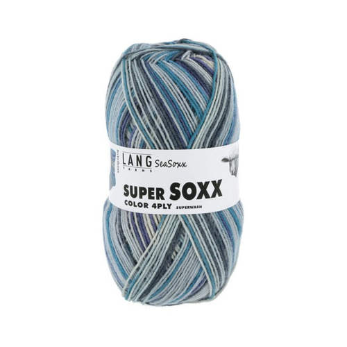 Bild von LANG YARNS Super Soxx Color 4-fach - Arctic Ocean