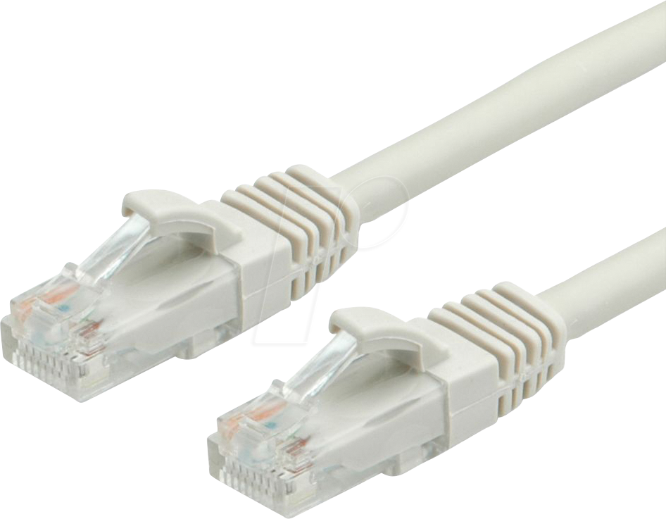 Bild von VALUE Patchkabel Kat.6 (Class E) UTP, LSOH LAN-Kabel, RJ-45 Männlich (Stecker), RJ-45 Männlich (Stecker) (50.0 cm)
