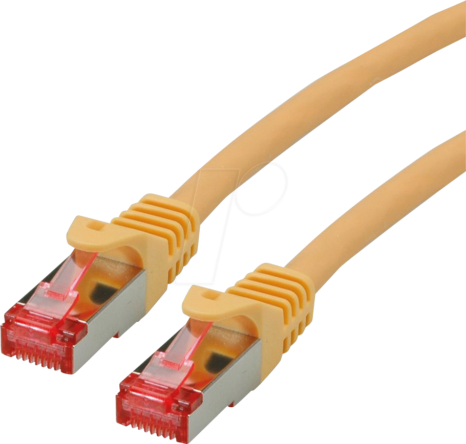 Bild von ROLINE Patchkabel Kat.6 S/FTP (PiMF) LAN-Kabel, RJ-45 Männlich (Stecker), RJ-45 Männlich (Stecker) (100.0 cm), Component Level, LSOH