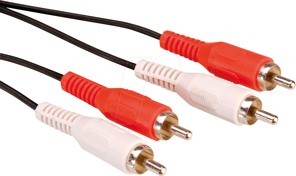 Bild von VALUE Cinch-Verbindungskabel duplex ST/ST Audio-Kabel, Cinch (RCA) Männlich (Stecker), Cinch (RCA) Männlich (Stecker) (1000.0 cm)