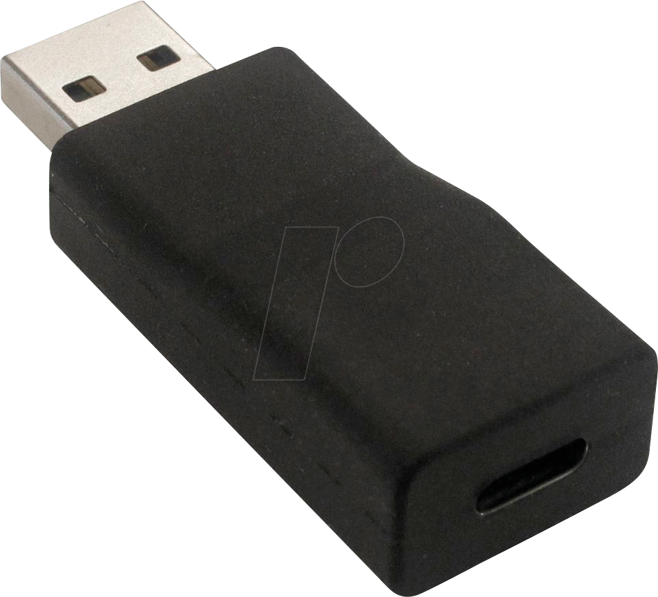 Bild von ROLINE USB 3.2 Gen 1 Adapter, USB Typ A - C, ST/BU Computer-Adapter USB Typ C (USB-C) Weiblich (Buchse) zu USB 3 Typ A Männlich (Stecker)