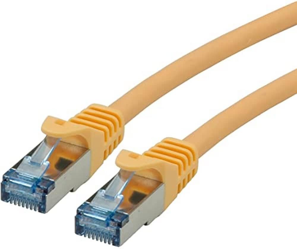 Bild von ROLINE Patchkabel Kat.6A S/FTP (PiMF) LAN-Kabel, RJ-45 Männlich (Stecker), RJ-45 Männlich (Stecker) (1500.0 cm), Component Level, LSOH