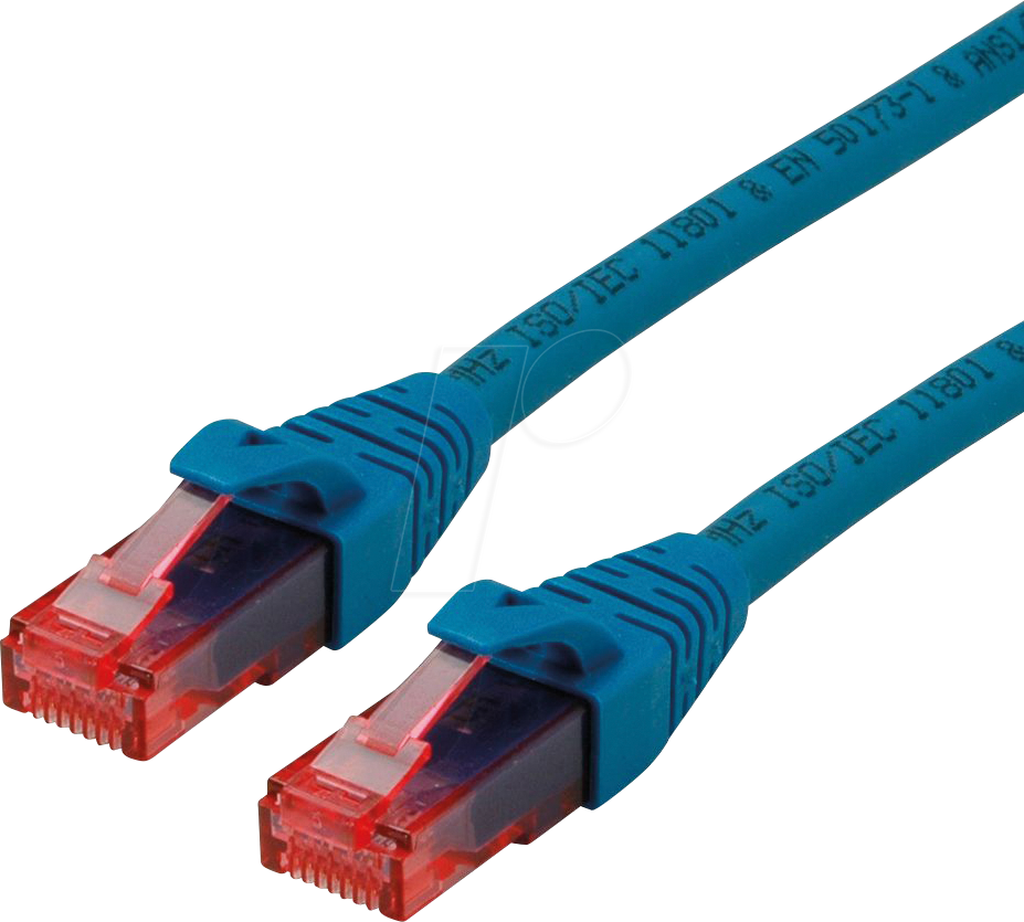 Bild von ROLINE Patchkabel Kat.6 UTP, Component Level, LSOH LAN-Kabel, RJ-45 Männlich (Stecker), RJ-45 Männlich (Stecker) (150.0 cm)