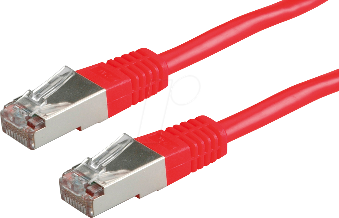 Bild von VALUE Patchkabel Kat.6 (Class E) S/FTP (PiMF) LAN-Kabel, RJ-45 Männlich (Stecker), RJ-45 Männlich (Stecker) (100.0 cm)