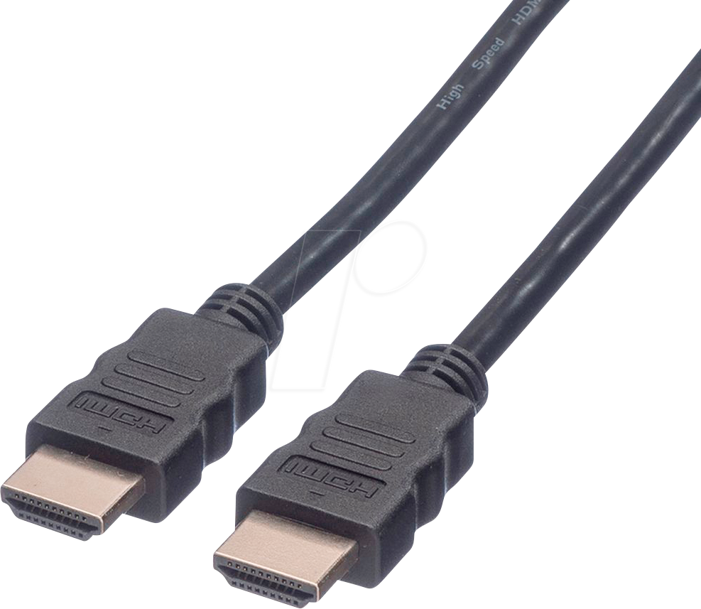 Bild von ROLINE HDMI High Speed Kabel mit Ethernet Audio- & Video-Kabel, HDMI Typ A Männlich (Stecker), HDMI Typ A Männlich (Stecker) (300.0 cm)