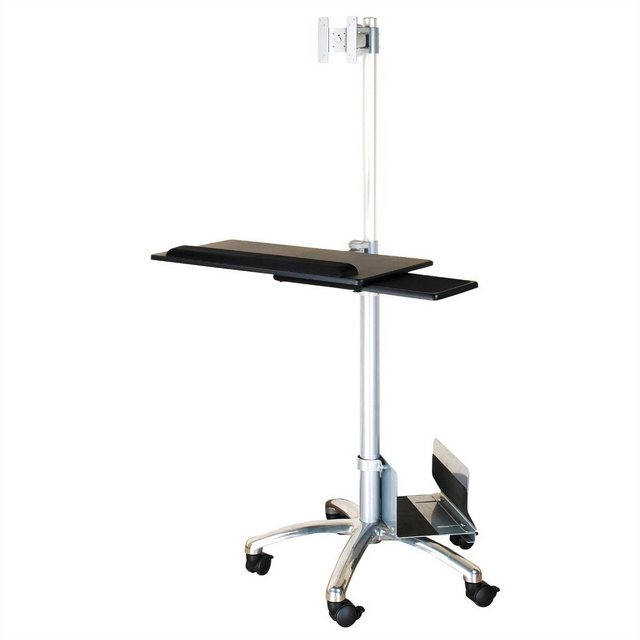 Bild von VALUE PC/LCD-Rollständer, höhenverstellbar Monitor-Halterung, (bis 10 kg)