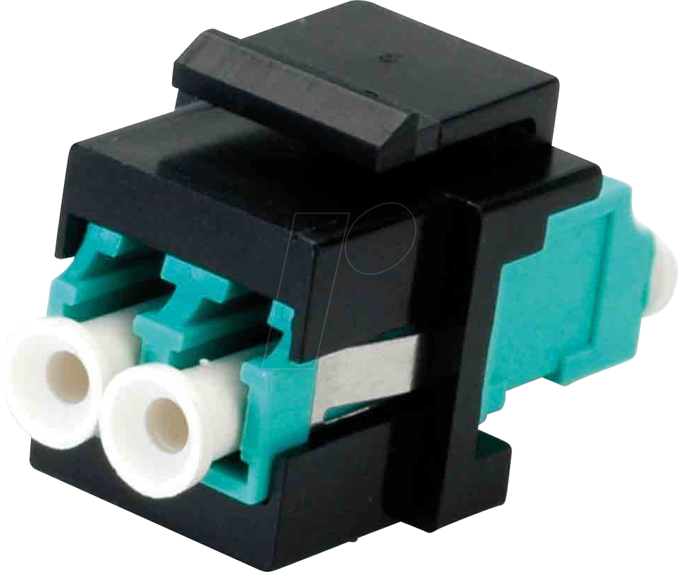 Bild von Secomp ROLINE FO Keystone Jack, OM3, LC, M-M, Duplex (Keystone Modul), Netzwerk Zubehör