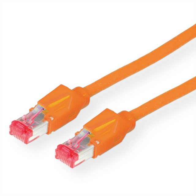 Bild von Draka UC900 SS27 - Patch-Kabel - RJ-45 (M) bis RJ-45 (M) - 7,0m - SFTP, PiMF - CAT 6 - halogenfrei, ohne Haken, verseilt - orange (21.05.2075)