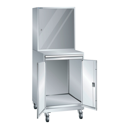 Bild von LISTA Computerschrank fahrbar 36x36E – Funktionalität trifft Design