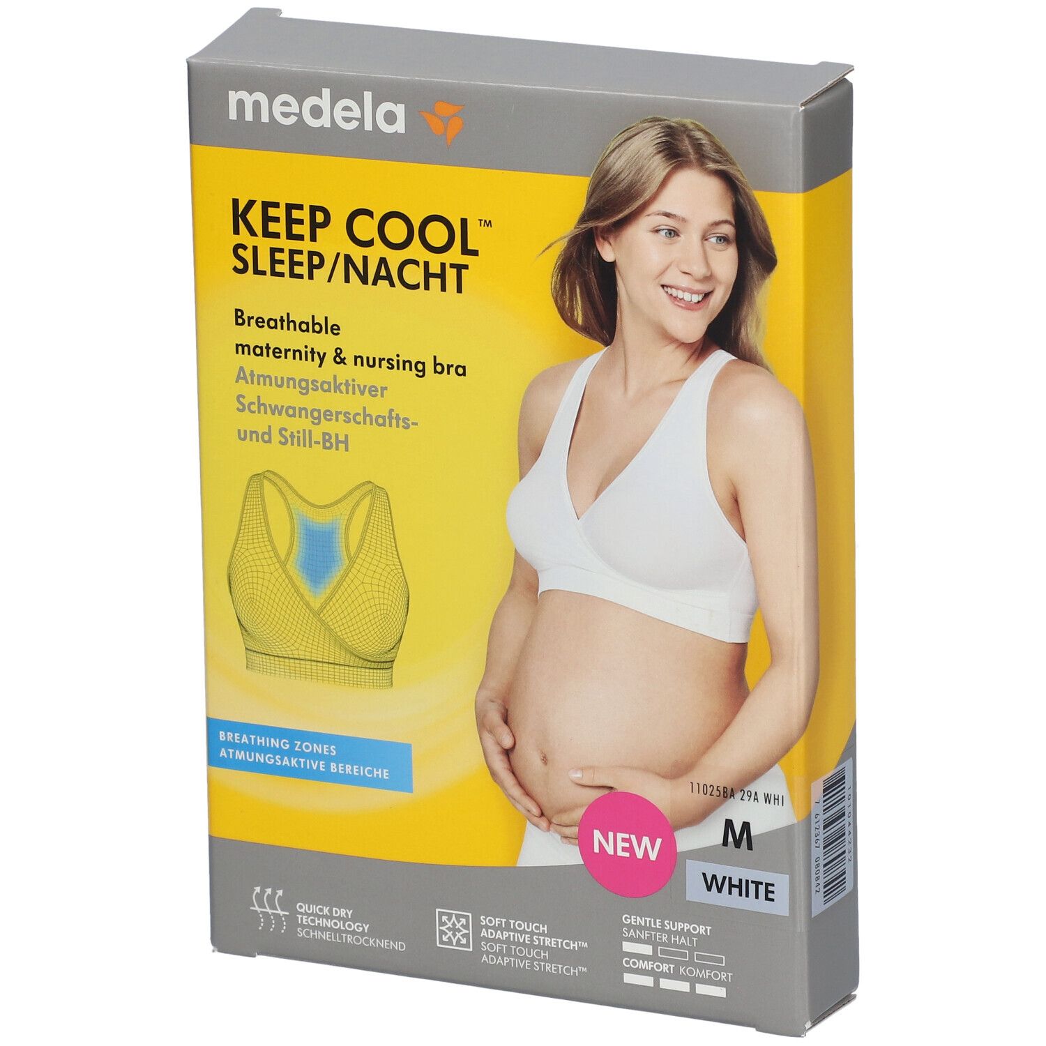 Bild von medela Keep Cool Schlaf Bustier Gr. M weiß