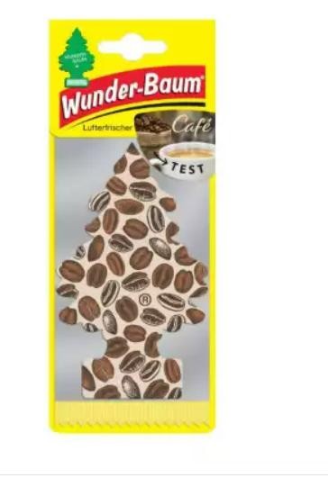 Bild von Wunder-Baum Raumduft Wunderbaum Papierlufterfrischer Cafe