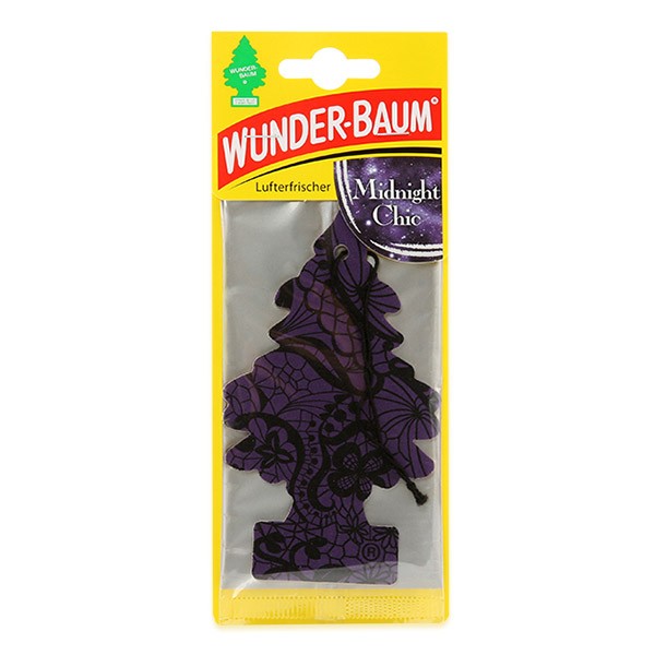 Bild von Kunstbaum 3er Midnight Chic Wunderbaum Ladies Parfum 3 Set Duftbäumchen, Wunder-Baum