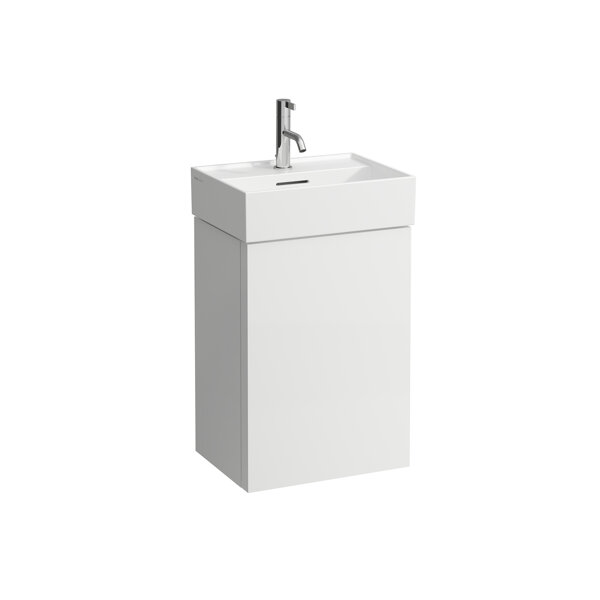 Bild von LAUFEN KARTELL Waschtischunterschrank, 1 Tür, Scharnier rechts, 435x600x331mm, für HWB H815330, H407504033, Farbe: senfgelb