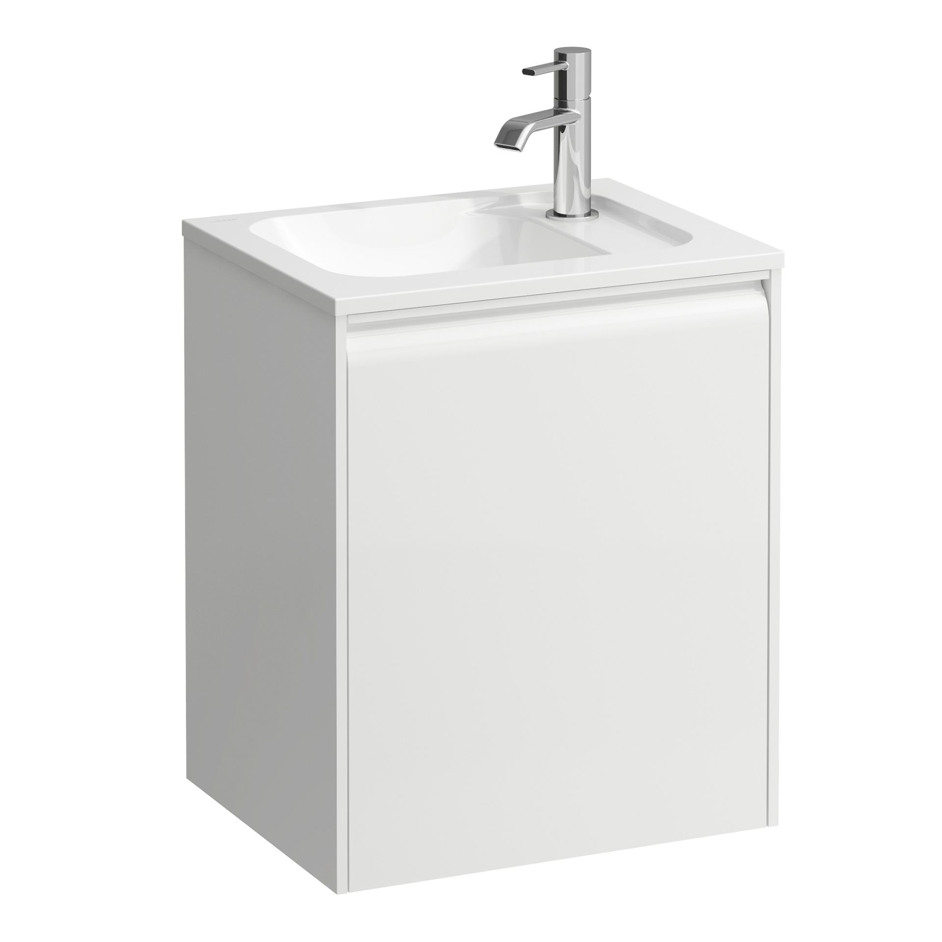 Bild von LAUFEN MEDA Waschtischunterbau, 1 Tür SoftClose, Scharnier rechts, zu H814110, 437x339x515mm, H4216620119901