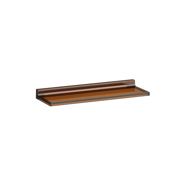 Bild von LAUFEN Ablage Kartell · LAUFEN 450x155x40, wandmontiert, Bernstein, 38533.0, 3853300810001 H3853300810001