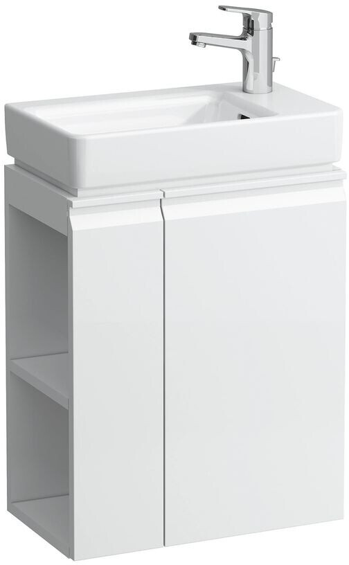 Bild von Laufen Pro S Waschtischunterschrank, zu Waschtisch H815954, Seitenablage links, 480x275x580mm, H483002095, Farbe: Graphit