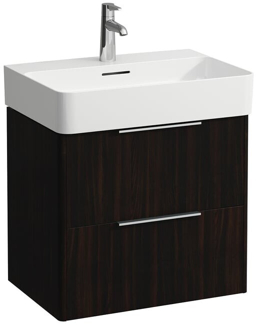 Bild von LAUFEN Waschtisch VAL 600x420, 1 Hahnloch mittig, mit Überlauf, weiß, 81028.3, 8102830001041 H8102830001041