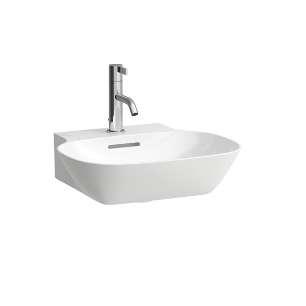 Bild von LAUFEN Aufsatzhandwaschbecken INO 450x410, weiß mit LCC Unterseite geschliffen, 81630.0, 8163004001 H8163004001041