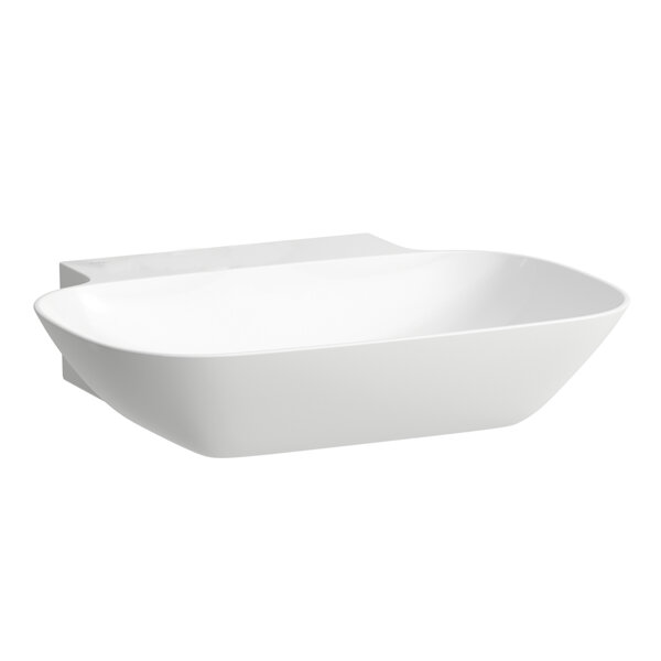 Bild von LAUFEN Aufsatz-Waschtisch Ino 450x560x145, ohne Hahnloch, ohne Überlauf, geschliffen weiss H8163020001121